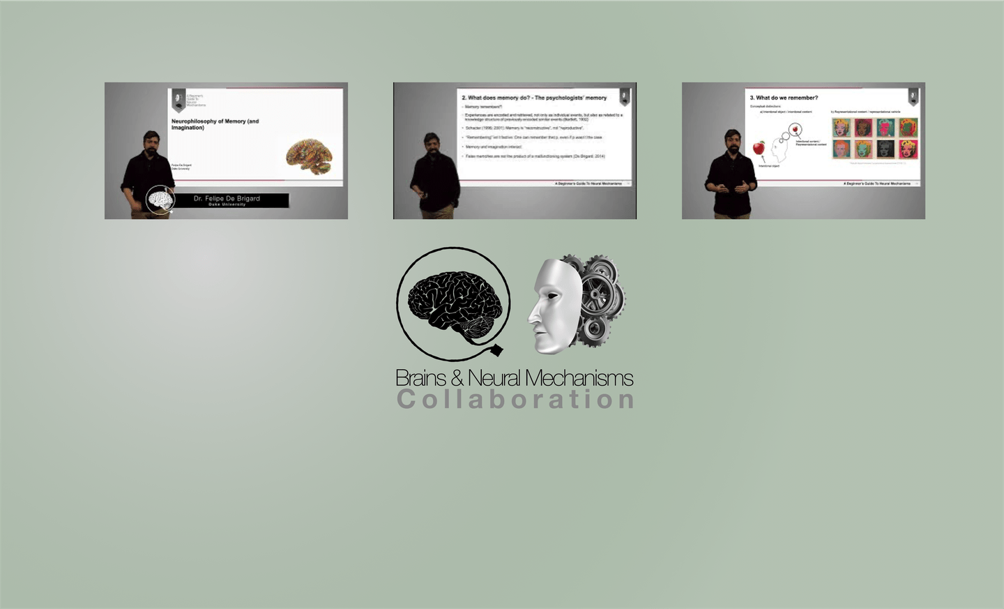 Three Videos About Neuroscience & Memory — Dr. Felipe De Brigard